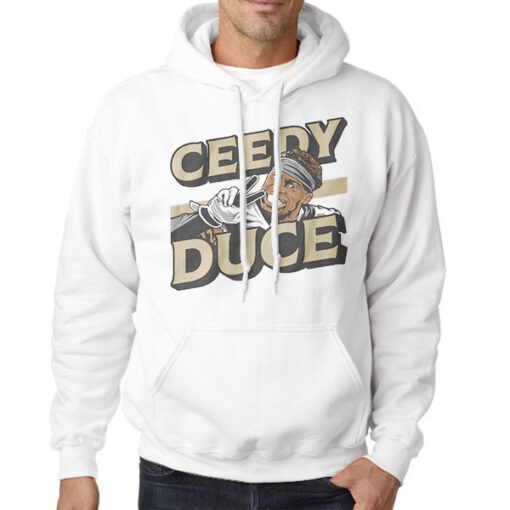 Hoodie White Parody Duce Ceedy Gardner Johnson