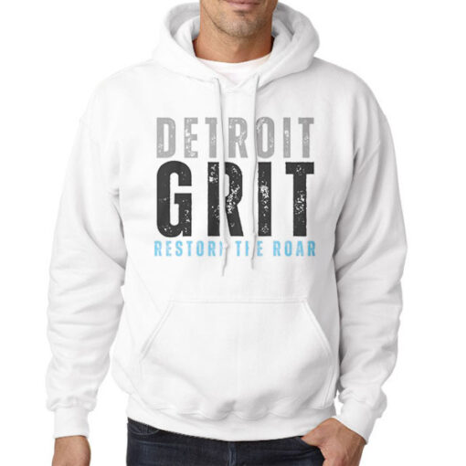 Hoodie White Restore the Roar Lions Grit
