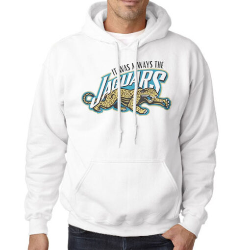 Hoodie White Throwback Moisture Wicking It Was Always the Jags