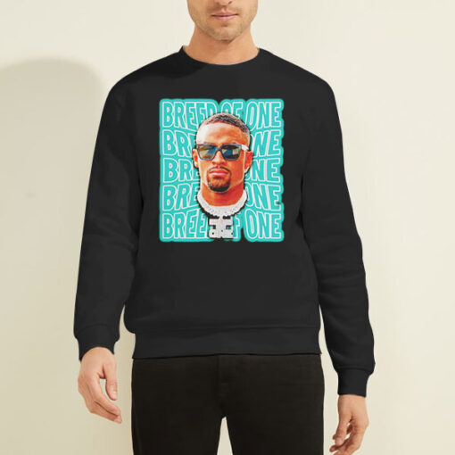 Sweatshirt Black Breed of One Jalen Hurts Sunglasses