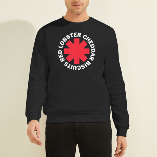 Sweatshirt Black Logo Red Lobster Cheddar Biscuits
