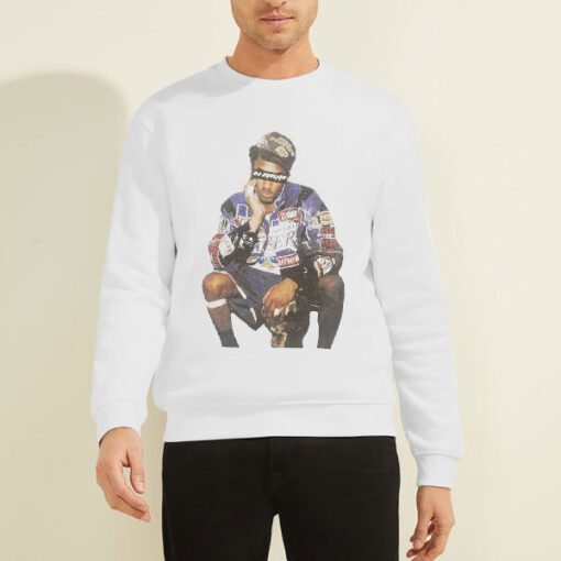 Sweatshirt White Celebration Dj Srulino Kobe Holding Trophy