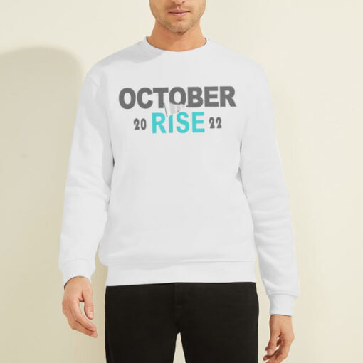 Sweatshirt White Proud of Team Mariner October Rise Shirts