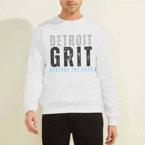Sweatshirt White Restore the Roar Lions Grit