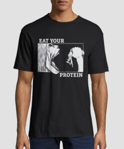 Line Art Eat Your Protein Aot Shirt