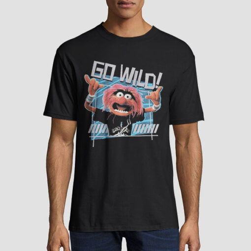 The Muppets Animal Go Wild T Shirt