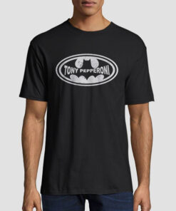 Vintage Logo Tony Pepperoni Batman Shirt