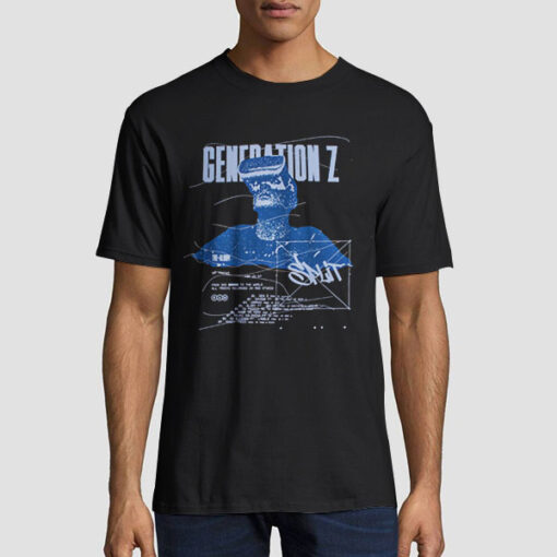 Vintage Split Generation Z Shirt