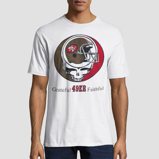 Circle Logo San Francisco X 49ers Grateful Dead Shirts