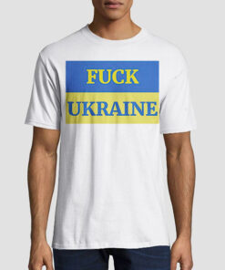 Flag Logo Fuck Ukraine Shirt