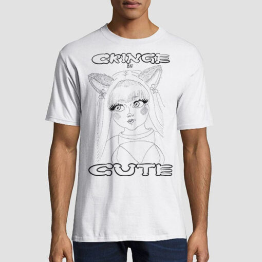 Line Art but Cute Cringe Anime Shirts