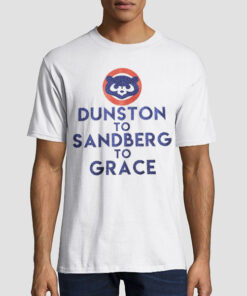 Retro Chicago Dunston to Sandberg to Grace Shirt