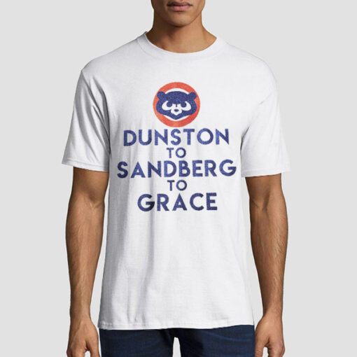 Retro Chicago Dunston to Sandberg to Grace Shirt
