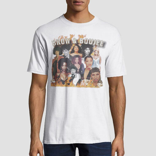 The Woman Boujee and Brow T Shirt