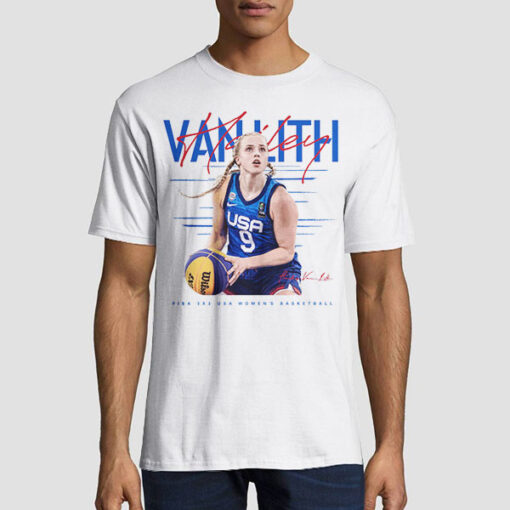 Us Womens Basketball 09 Hailey Van Lith Shirt