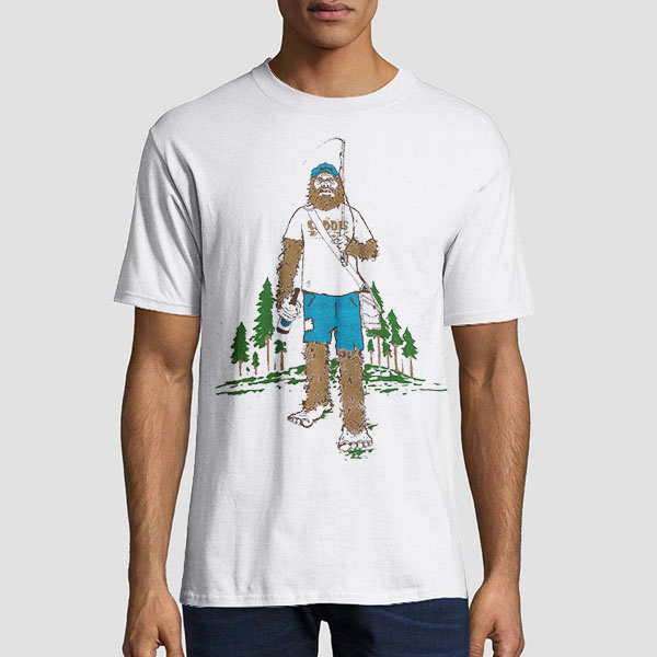 Buy Vintage Caddis Fly Bigfoot Tee Shirts Cheap