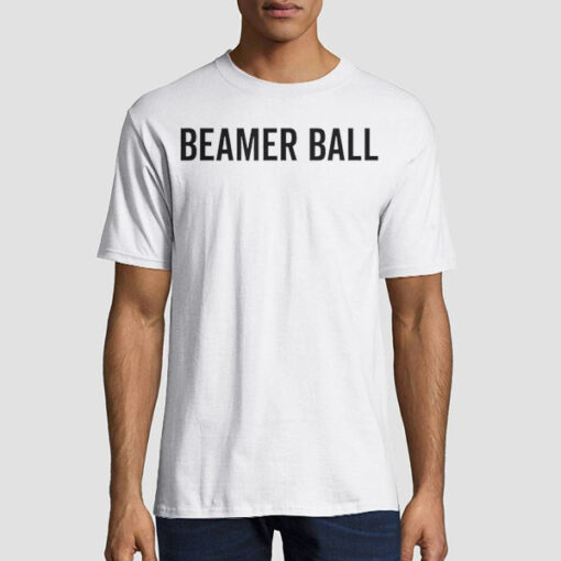 Writing Logo Beamer Ball Shirt
