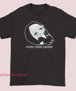 Chibi beer sister design on a cringe anime shirt featuring humorous and exaggerated anime-style artwork.