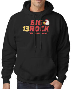 Hoodie Black MrIrrelevant Big 13 Rock Bajookieland