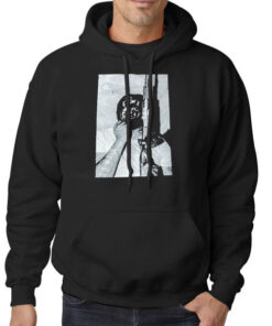 Hoodie Black Vintage Westside Gun blientele con
