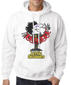 Cute Graphic Pizza Little Scizors Shirt 5 Hoodie White Cute Graphic Pizza Little Scizors