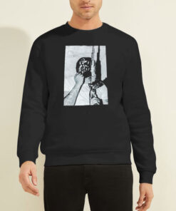 Sweatshirt Black Vintage Westside Gun blientele con