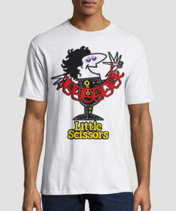 Cute Graphic Pizza Little Scizors Shirt