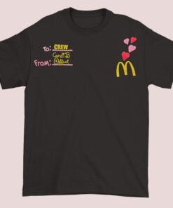 Valentine Crew Cardi B and Offset Mcdonalds Shirt