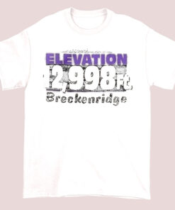 Vintage Breck Elevation 12,998 Ft Shirt