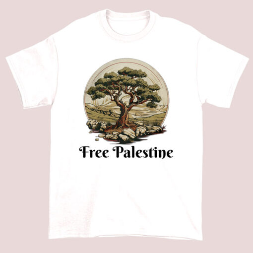 Free Palestine Olive Tree Shirt