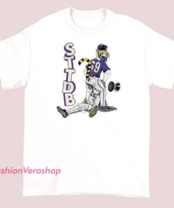 T-shirt featuring LSU Tigers branding with text highlighting Charles Turner and a message about defeating STTDB, designed for fans supporting the team