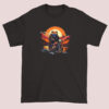Cool Biker Frog on Motorcycle Shirt