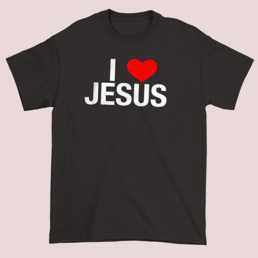 Logo Heart I Love Jesus Shirt