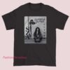 A shirt featuring a portrait of SZA and Kendrick Lamar, inspired by their album artwork, with artistic illustrations capturing their likenesses and a stylish, music-inspired design.