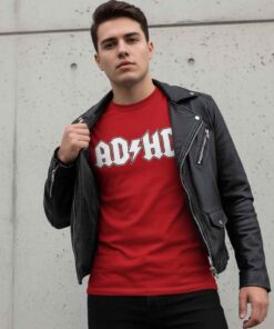 Alternative view of Inspired Parody Logo Adhd T Shirt