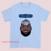 Funny Graphic James Cinnabron Shirt featuring a humorous parody design, bold cartoon-style artwork, meme-inspired graphic tee, playful streetwear fashion for fans of comedy shirts and viral humor culture.