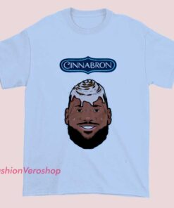 Funny Graphic James Cinnabron Shirt featuring a humorous parody design, bold cartoon-style artwork, meme-inspired graphic tee, playful streetwear fashion for fans of comedy shirts and viral humor culture.