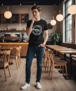 Inspired Logo 19xx Azalea’s Cookhouse shirt featuring vintage restaurant logo style, retro typography graphic tee, classic diner aesthetic, unisex casual shirt for food lovers and streetwear fans
