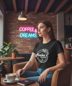 Inspired Logo 19xx Azalea's Cookhouse Shirt 7 Inspired Logo 19xx Azalea’s Cookhouse shirt featuring vintage restaurant logo style, retro typography graphic tee, classic diner aesthetic, unisex casual shirt for food lovers and streetwear fans