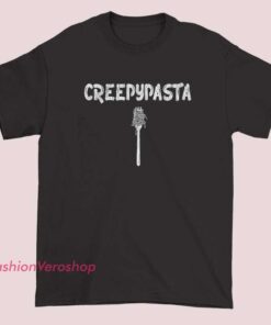 Funny Nightmare Creepy Pasta shirt featuring dark humor horror artwork inspired by creepypasta stories, spooky internet legends, and nightmare aesthetics, perfect for horror fans, meme lovers, and edgy streetwear.