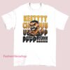 Inspired parody cartoon Drake ketchup shirt featuring humorous hip hop graphic design, funny rap culture streetwear tee, unisex cotton t-shirt for fans of Drake music and playful pop art parody fashion.