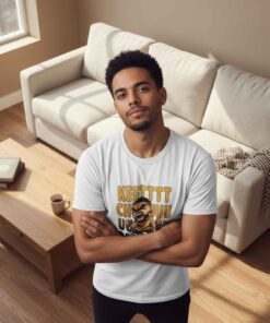 Inspired Parody Cartoon Drake Ketchup Shirt 7 Inspired parody cartoon Drake ketchup shirt featuring humorous hip hop graphic design, funny rap culture streetwear tee, unisex cotton t-shirt for fans of Drake music and playful pop art parody fashion.