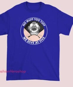 Inspired Scuba Diving We Dive at Five Shirt featuring a fun diving slogan and ocean adventure theme, scuba diver graphic tee for divers, snorkeling fans, and ocean lovers, perfect for beach trips, dive clubs, and marine lifestyle.
