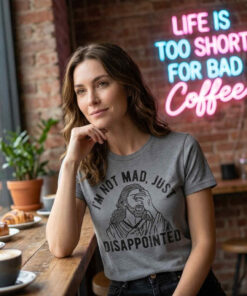 Jesus Facepalm I’m Not Mad Just Disappointed Shirt 7 Jesus Facepalm I’m Not Mad Just Disappointed Shirt - Image 4
