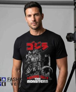 Alternative view of Retro Godzilla King of the Monsters Vintage Monster Graphic Shirt