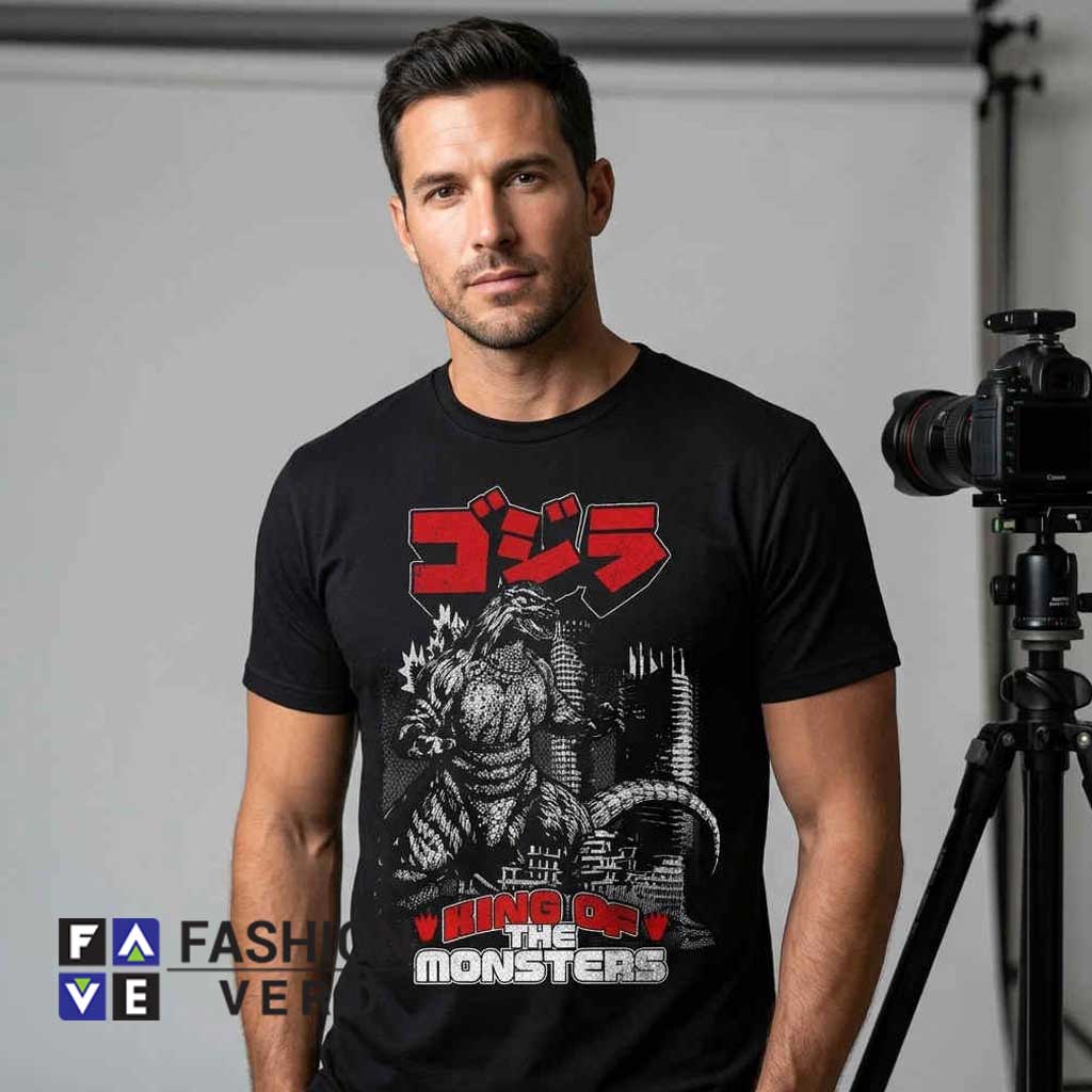Retro Godzilla King of the Monsters Vintage Monster Graphic Shirt 2 Retro Godzilla King of the Monsters Vintage Monster Graphic Shirt - Image 2