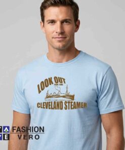 Alternative view of Look Out For The Cleveland Steamer Tee Shirt
