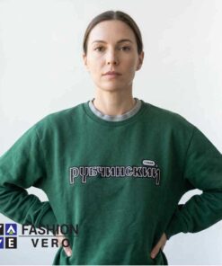 Gosha Rubchinskiy Rowa PY64NHCKNN graphic cotton shirt with modern streetwear design, casual fashion style, soft fabric, black and white color options, unisex apparel.