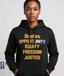Alternative view of Black & Gold Steelers Justice Graphic Design