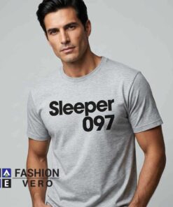 Grey Sleeper 097 Wolf Silhouette Graphic T-Shirt 7 Grey Sleeper 097 Wolf Silhouette Graphic T-Shirt - Image 4